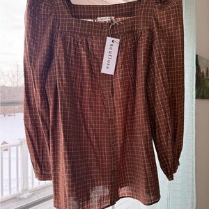 NWT Neuflora Chesapeake Blouse Small